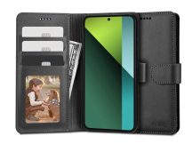   Xiaomi Redmi Note 13 Pro 5G/Poco X6 5G oldalra nyíló tok - Tech-Protect Wallet  Flip - fekete