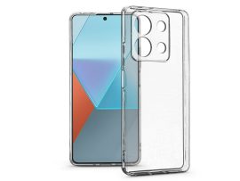 Xiaomi Redmi Note 13 Pro 5G/Poco X6 5G szilikon hátlap kameravédővel - Premium  Clear Case Box - átlátszó