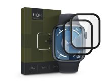   HOFI Hybrid Pro+ Glass - Apple Watch Series 7 / 8 / 9 (45 mm) üvegfólia - 2 db/cs - fekete