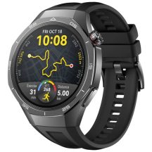 Huawei Watch GT 5 Pro 46mm Black Black Fluoroelastomer Strap