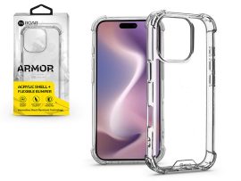 Roar Armor Gel szilikon tok - Apple iPhone 16 Pro - átlátszó