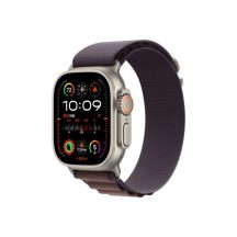   Apple Watch Ultra 2 GPS + Cellular – 49 mm-es titántok, indigó alpesi pánt - L