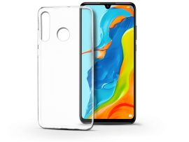 Haffner Soft Clear szilikon tok - Huawei P30 Lite - átlátszó