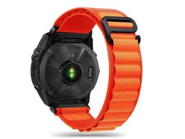 Garmin Fenix 3 / 5X / 3HR / 5X Plus / 6X / 6X Pro / 7X nylon óraszíj -          Tech-Protect Nylon Pro - narancs